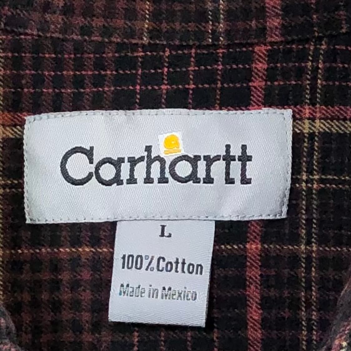 L 칼하트 체크 남방 상품이미지3