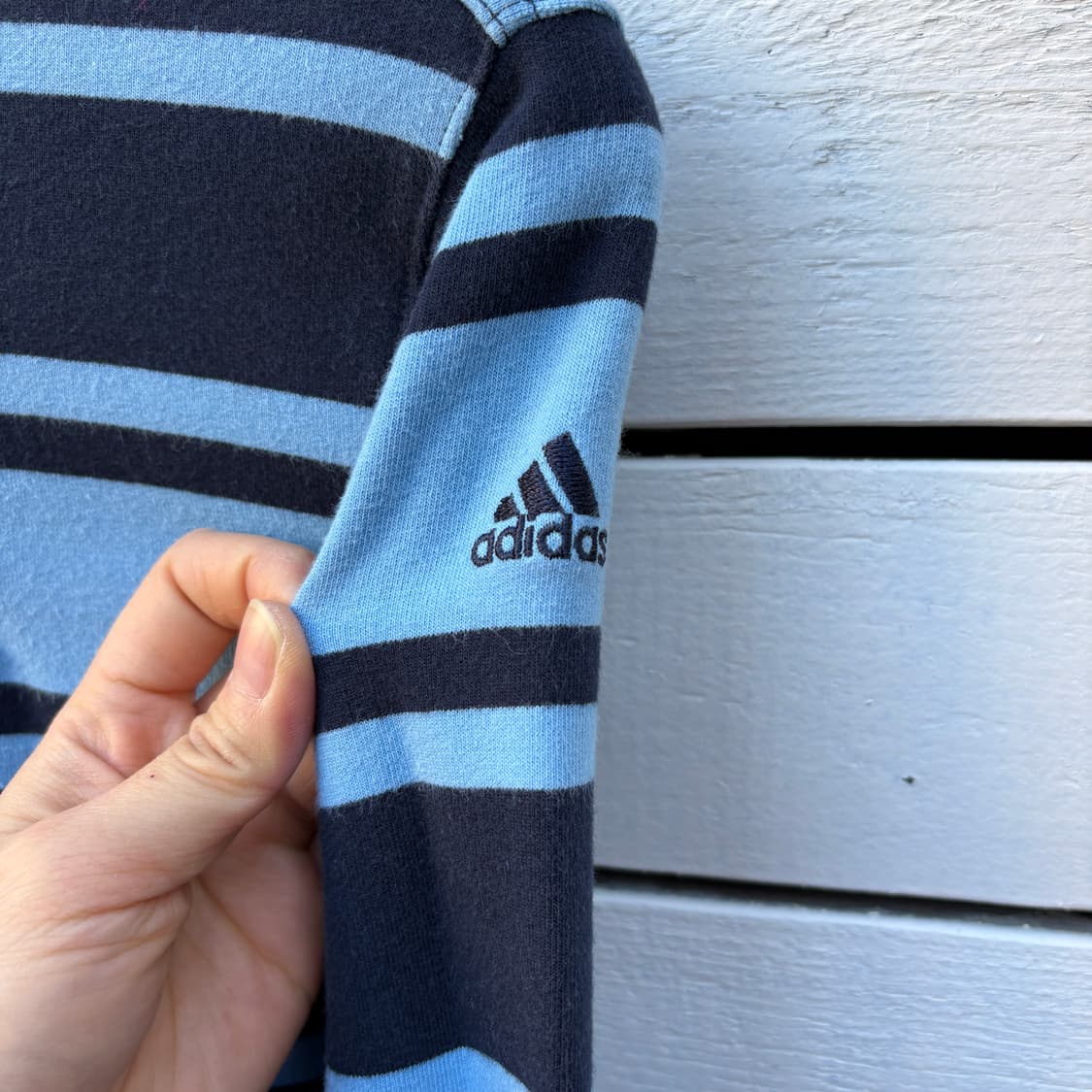 Adidas 아다다스 y2k 스트라이프 후드집업 상품이미지4