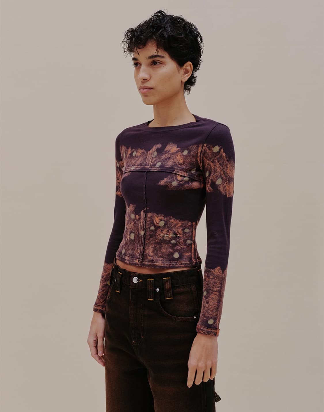 Eckhaus latta 에크라우스 라타 랩 베이비 크루넥 S 상품이미지1