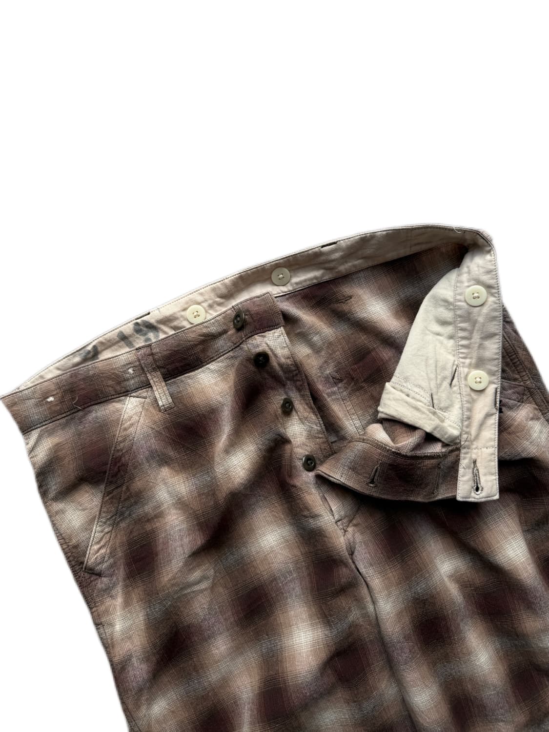 갱스터빌 옴브레 체크팬츠 XL(-37in) 상품이미지3