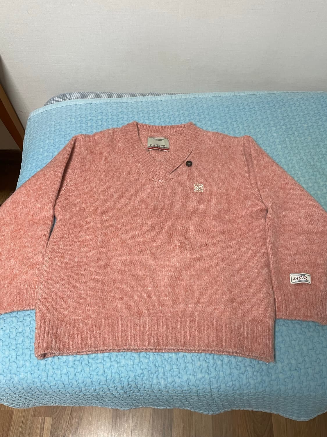 세터 투톤 모헤어 니트 초판 m 상품이미지2