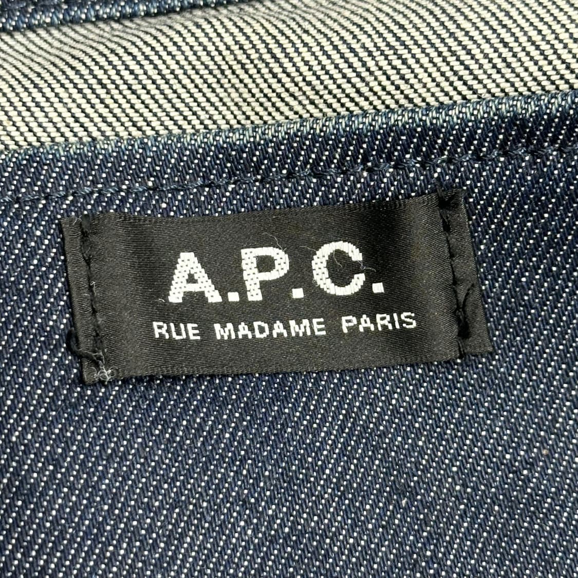 APC 아페쎄 베이직 데님 에코백 상품이미지5