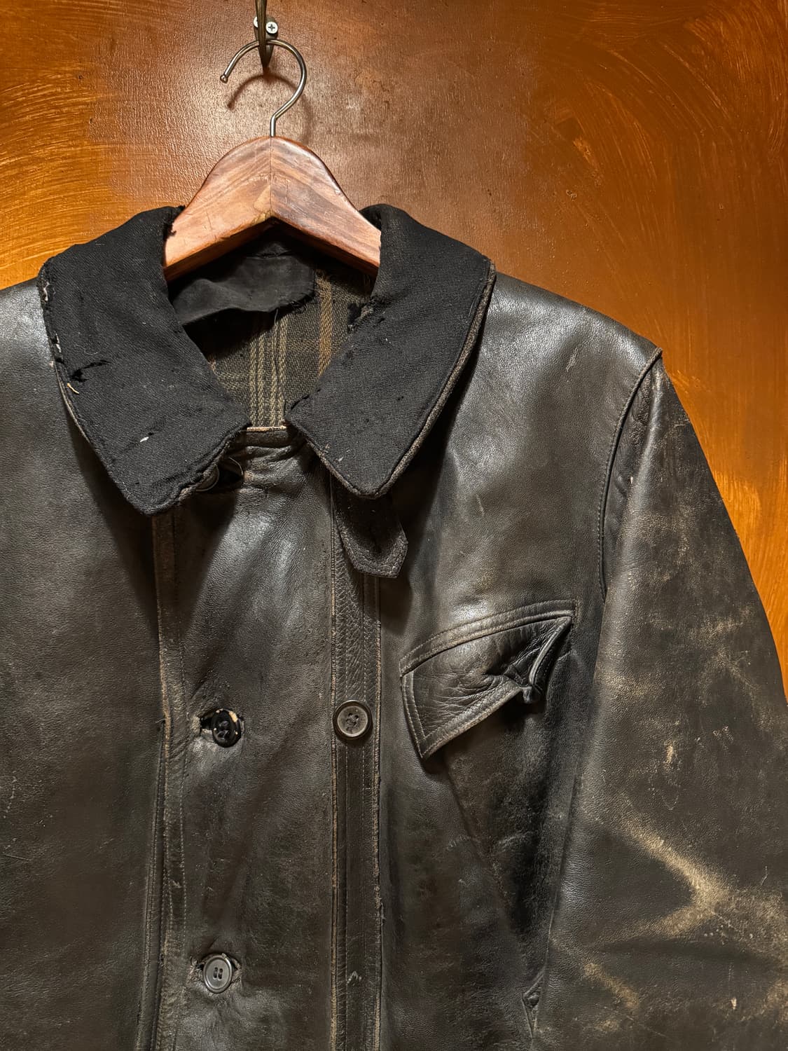 40s 호스하이드 르꼬르뷔지에 자켓 (42) 상품이미지4