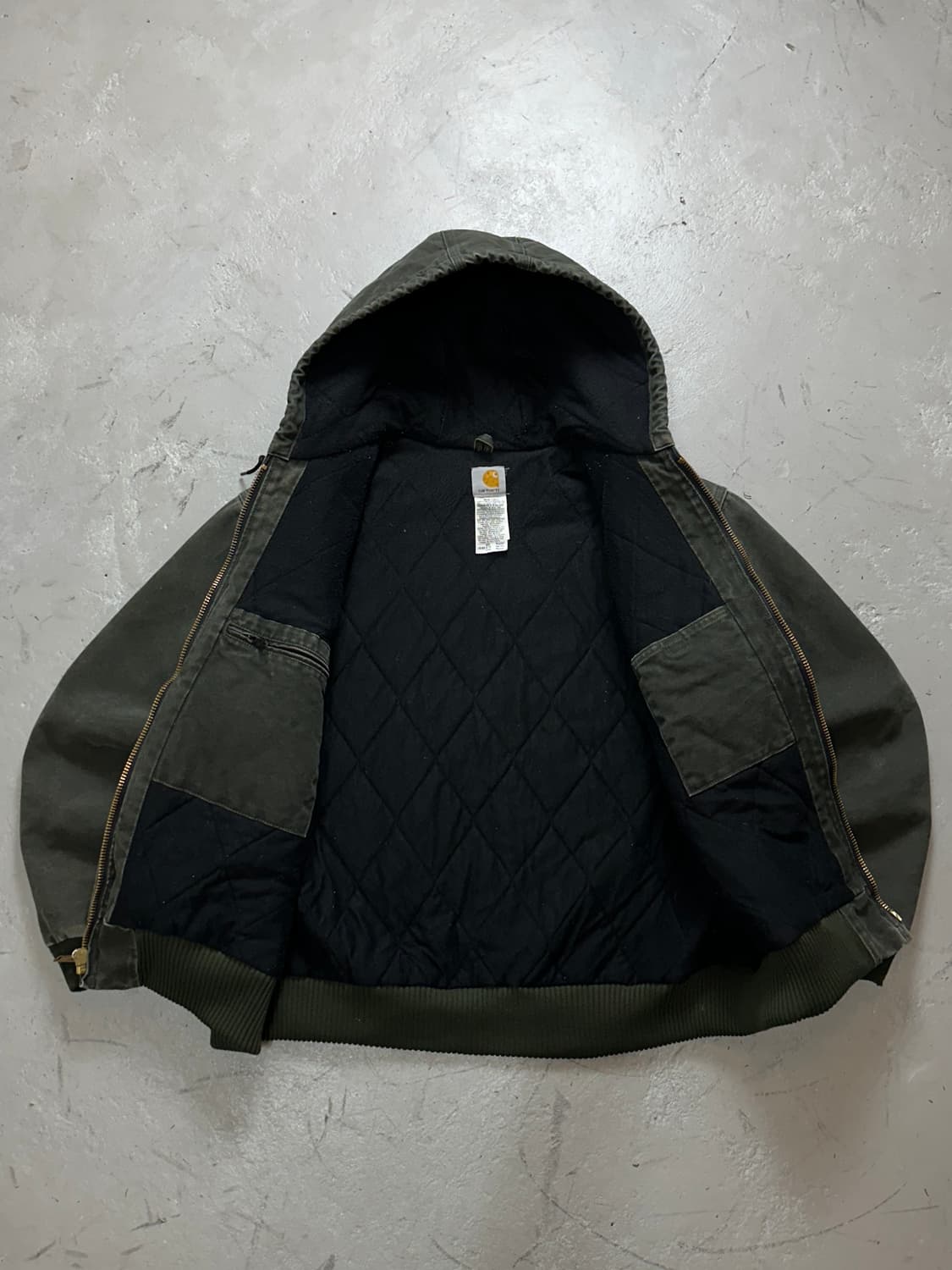 OG 칼하트 J130 액티브 자켓 칼하트 MOS 모스그린 상품이미지8