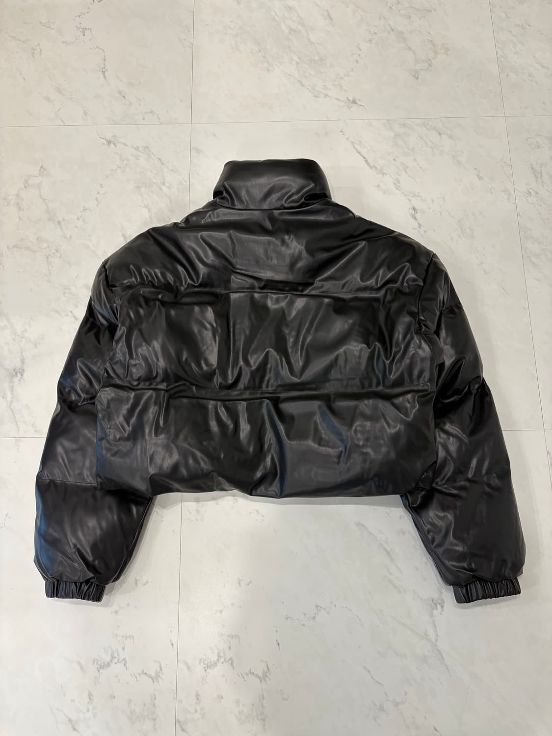 fandylokar leather cropped padded jacket 상품이미지6