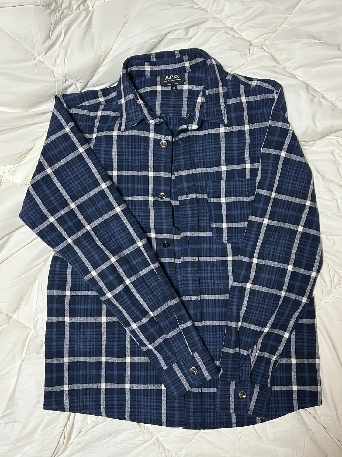 아페쎄 a.p.c. 체크셔츠 상품이미지2