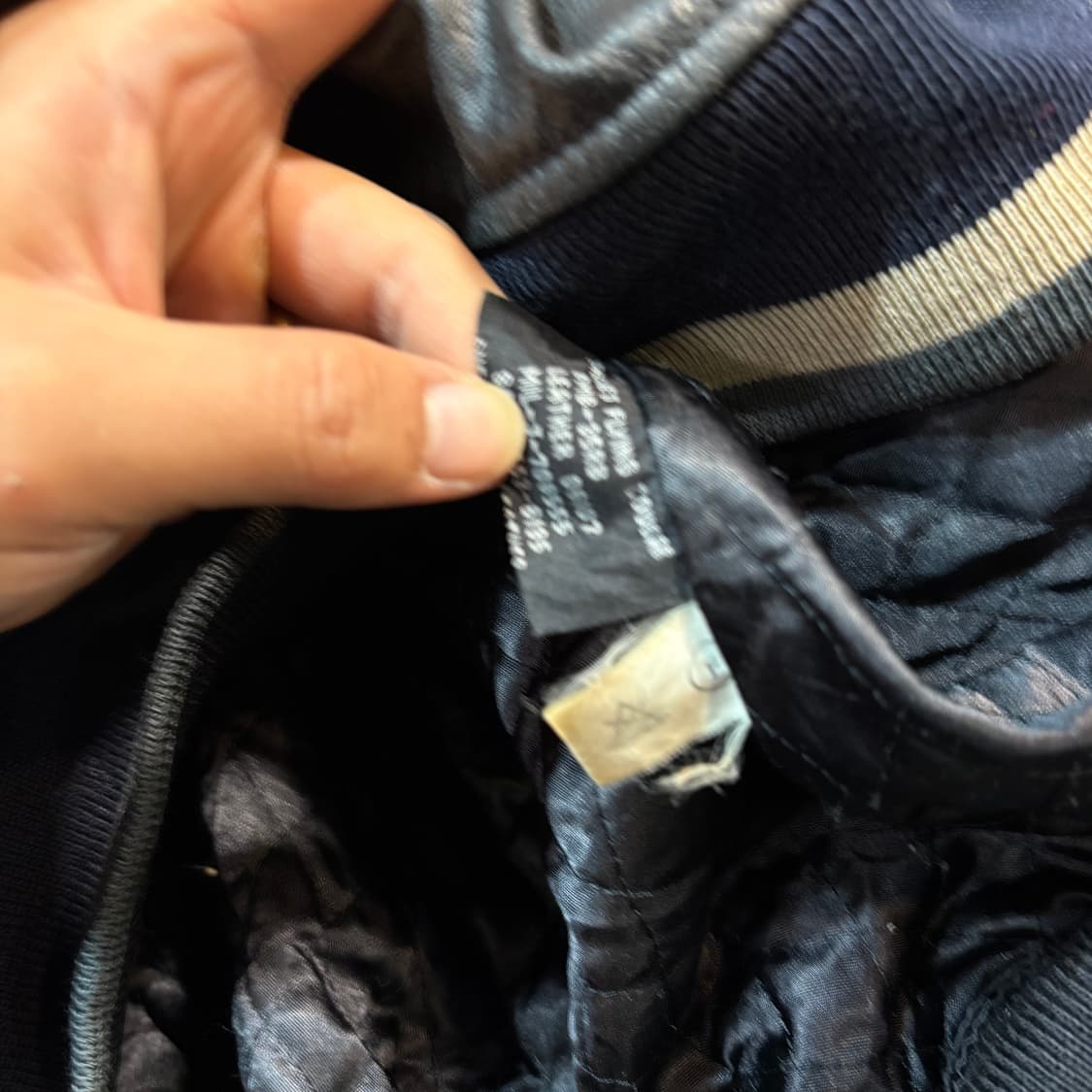 [M] DIESEL 디젤 가죽 블루종  상품이미지6