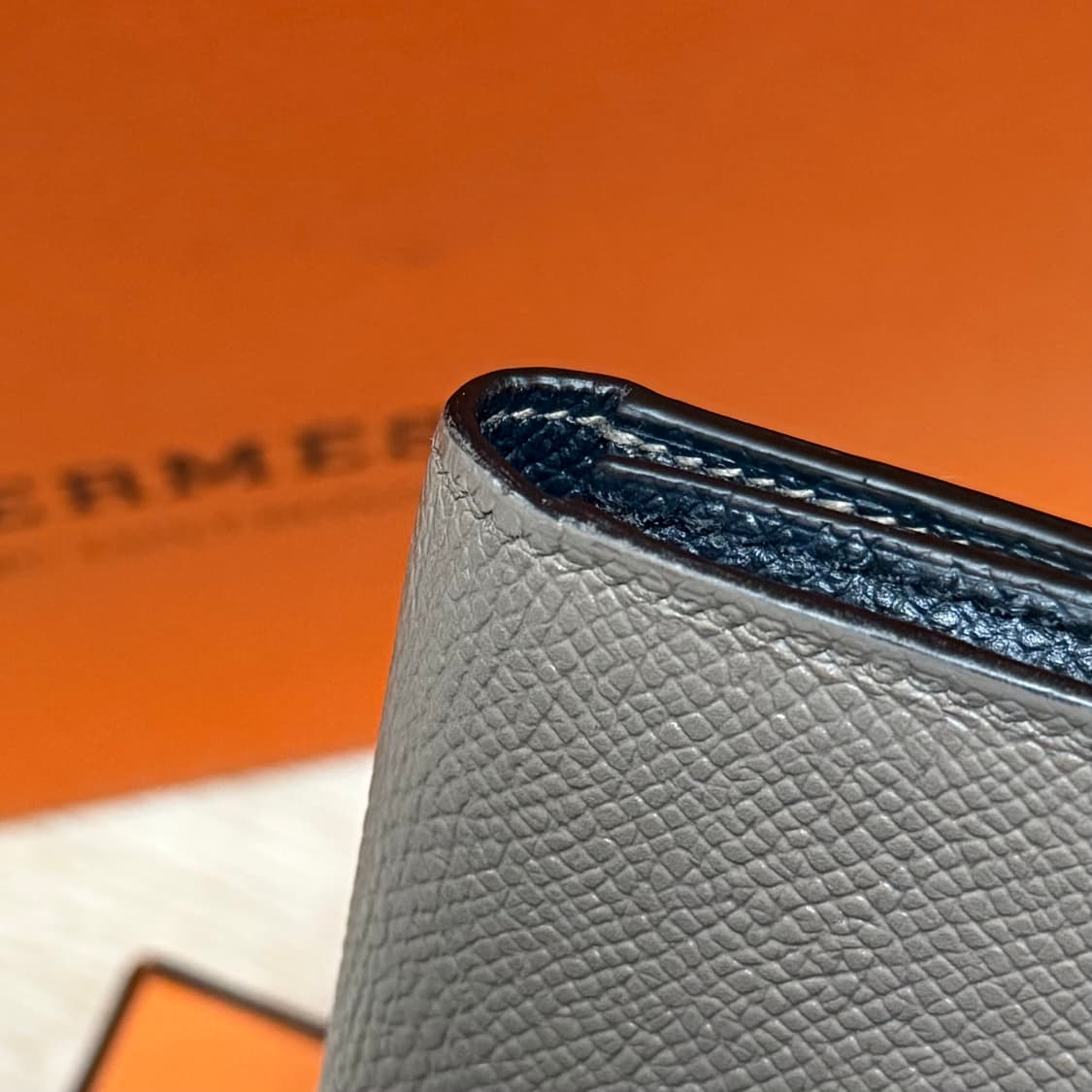 [S급/OS] 에르메스 베안 에토프 은장 장지갑 상품이미지7