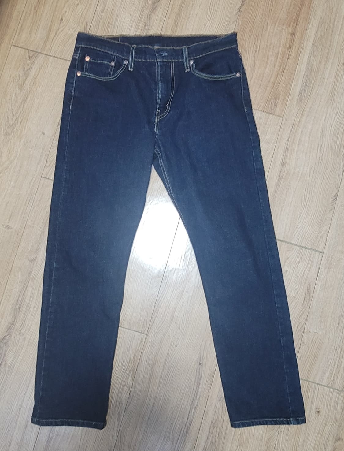 리바이스 502시리즈 30-31사이즈 청바지 진청 상품이미지1