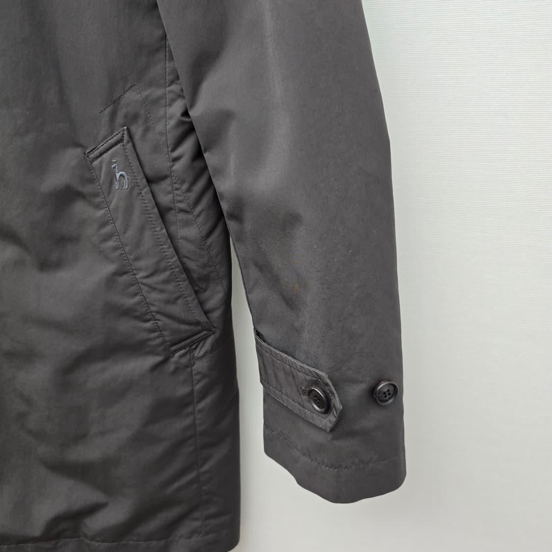 HAZZYS 브라운 남성 코트 상품이미지5