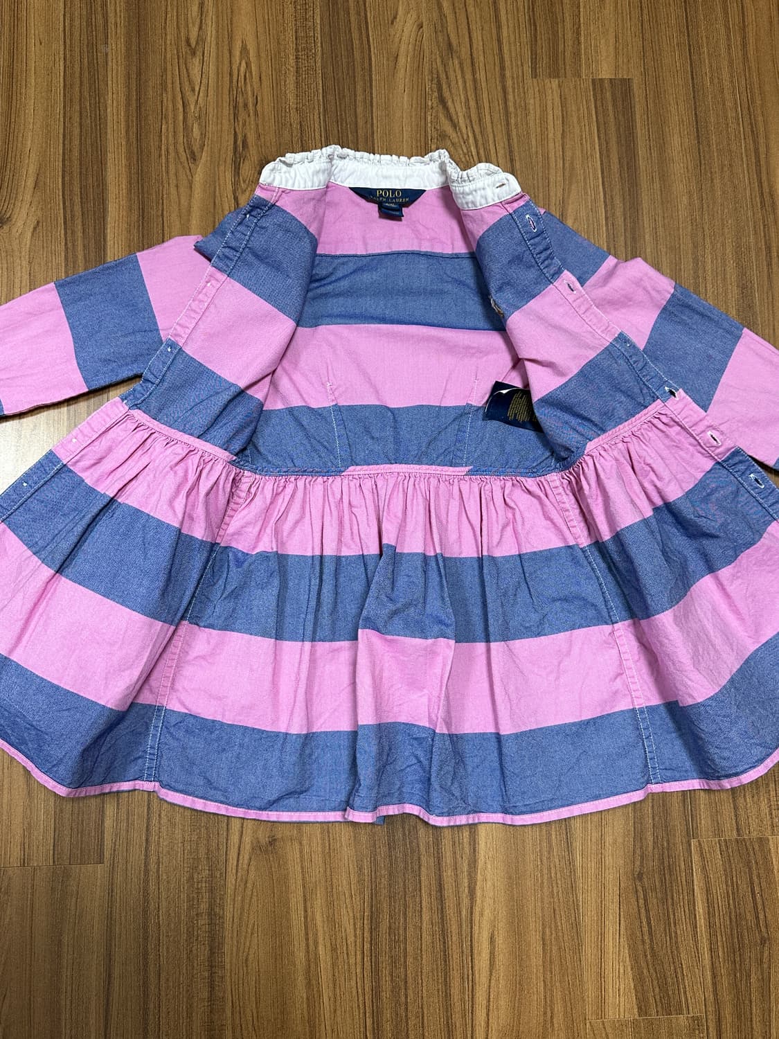 폴로 키즈 스트라이프 원피스 4/4T 상품이미지9