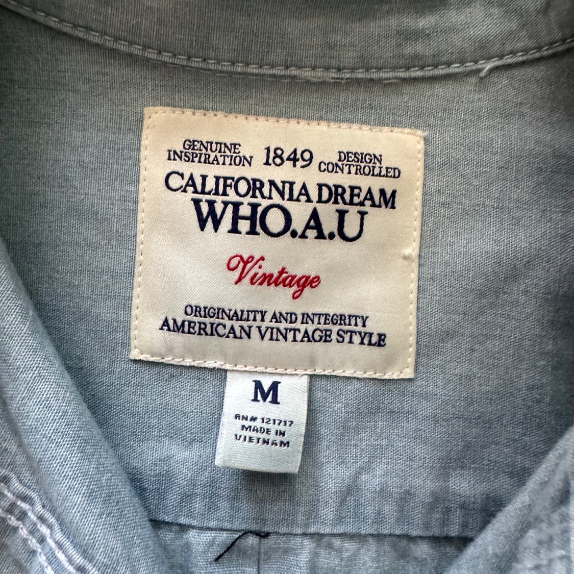 후아유 연청 셔츠 원피스 예뻐요M 상품이미지8