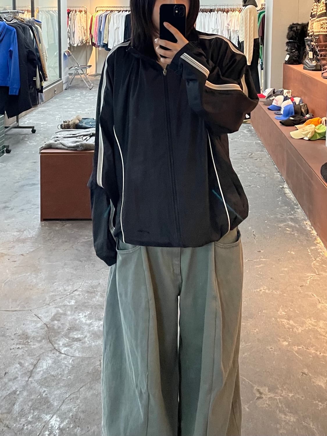 나이키 스우시 사이드라인 바람막이 자켓 H851 상품이미지1