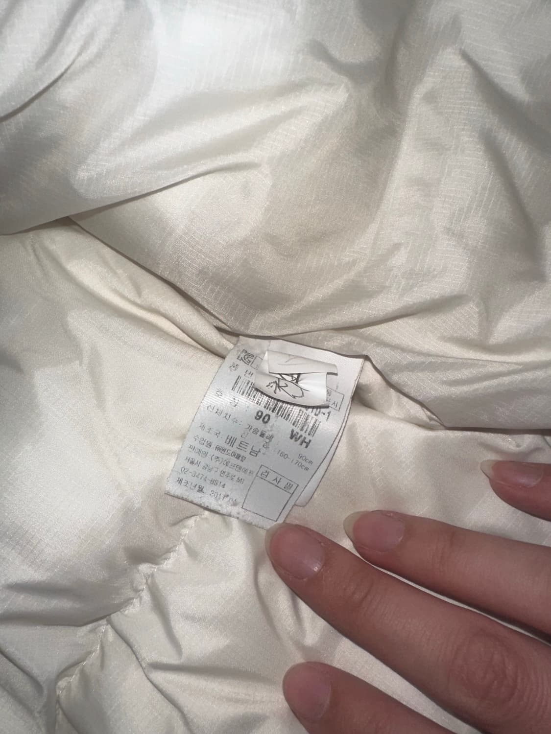 디스커버리 구스다운 패딩 숏패딩 상품이미지4