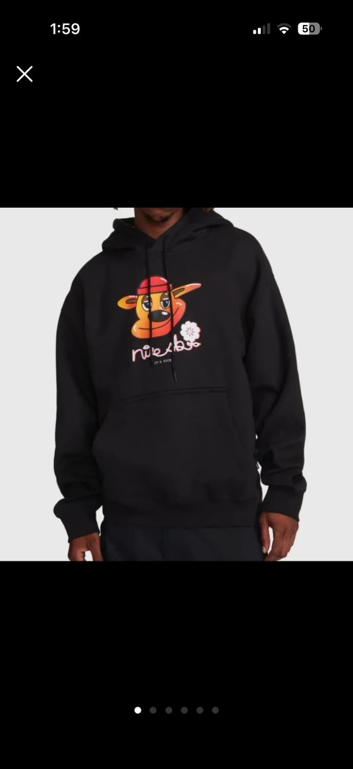 (새상품) 나이키 기모 후드티 M 상품이미지1