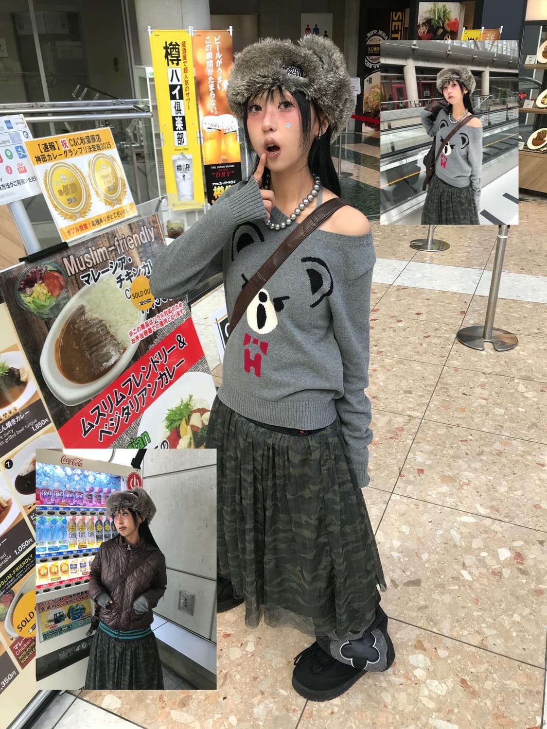 Hysteric Glamour Fxxk Bear Knit 상품이미지1