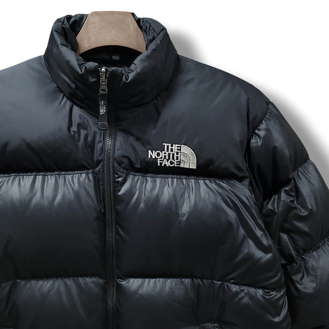 [95/M] 노스페이스 블랙 유광 눕시 700 구스다운 패딩 상품이미지5