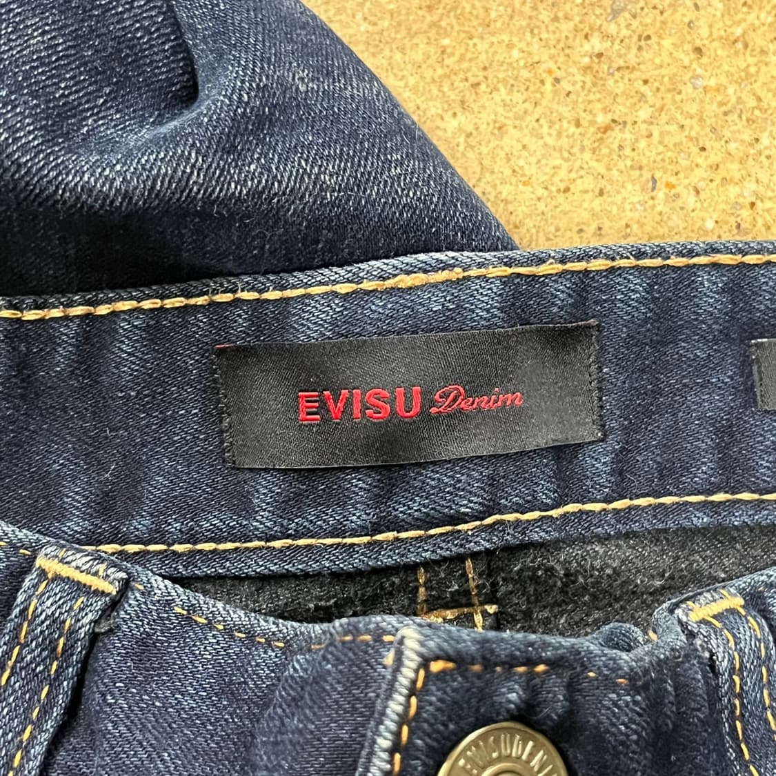 [정품/30] EVISU 에비수 스키니 데님 청바지 b15 상품이미지5