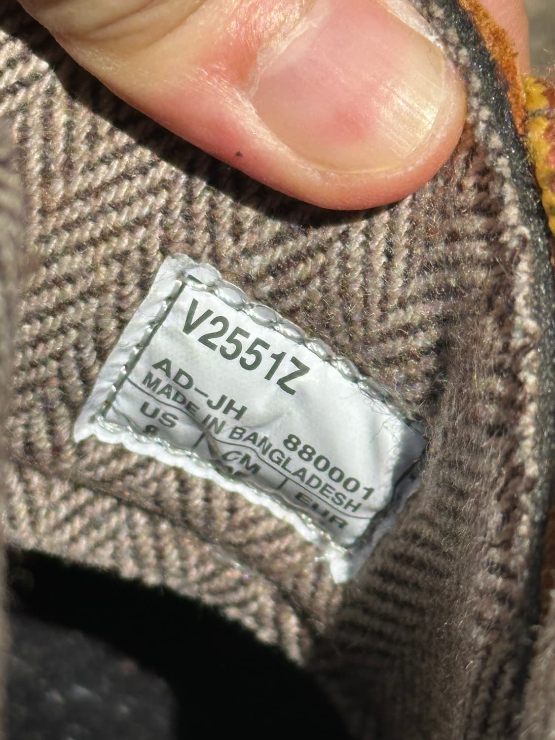 Vans 트레킹화 레더 브라운 부츠 상품이미지8