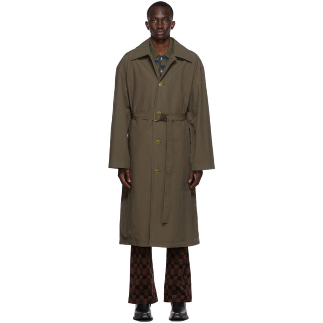 새제품) 아크네 벨티드 트렌치코트 50 상품이미지1