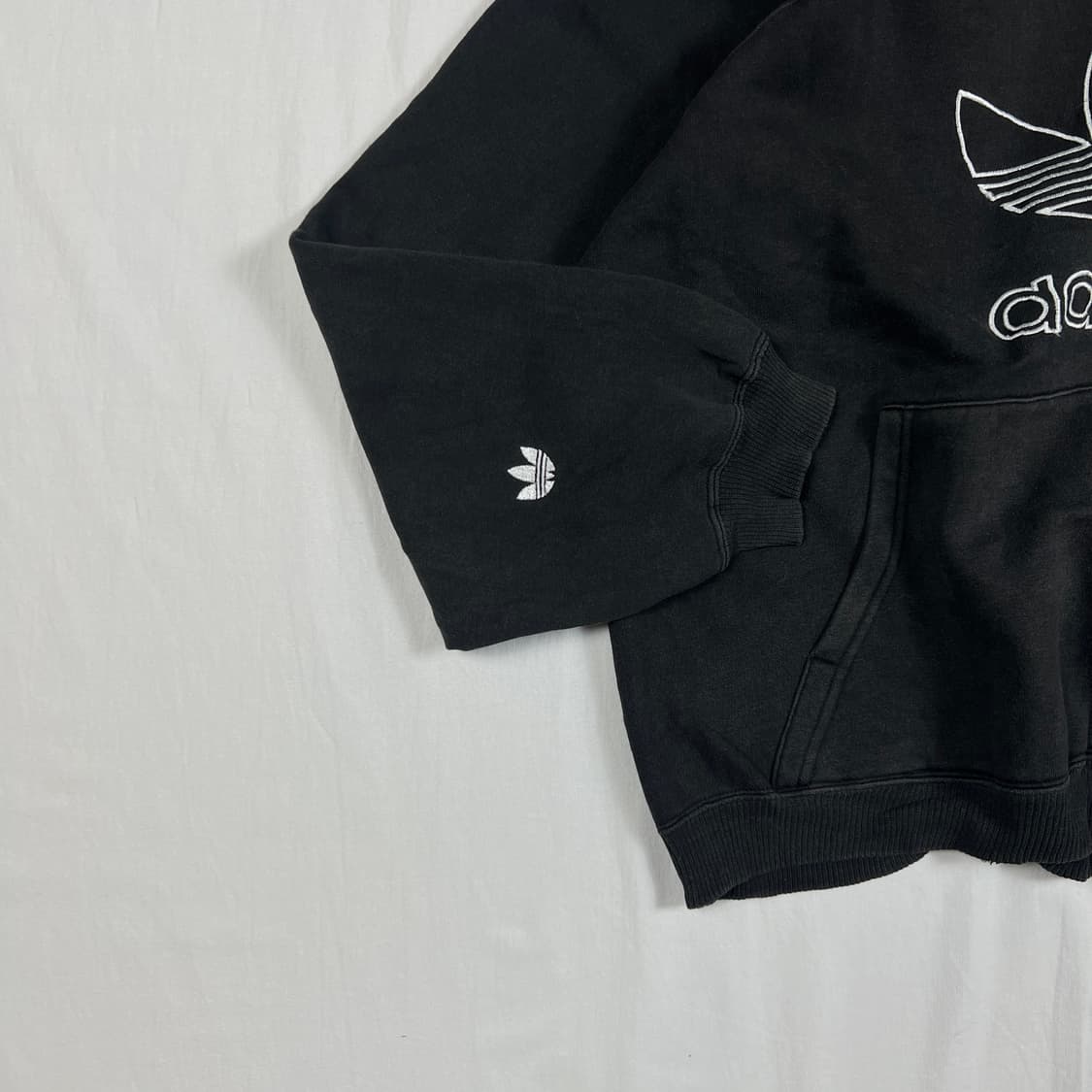 80‘s 아디다스 adidas 빅로고 후드티 상품이미지3