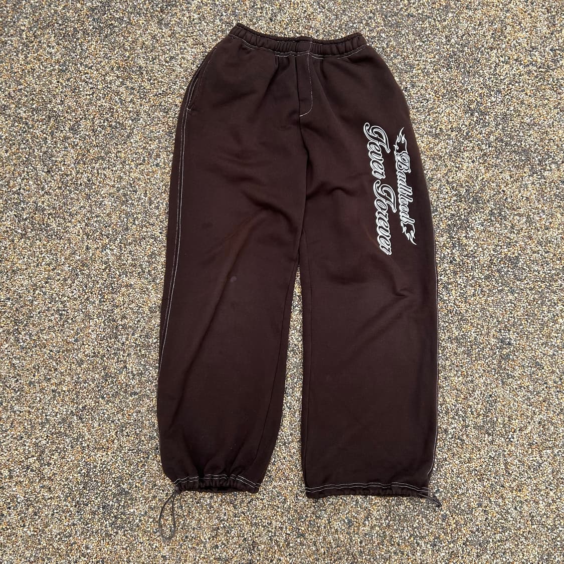 Badblood heavyweight white jogger pants 상품이미지1