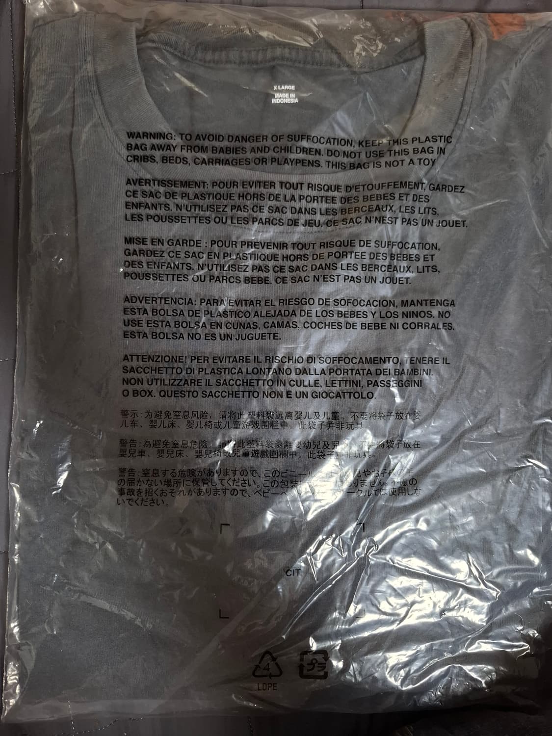 이지갭 숏슬리브 포에틱블랙 xl 상품이미지2