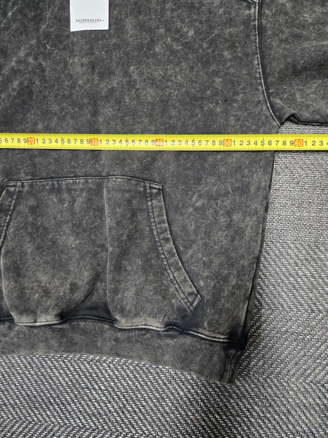 노매뉴얼 24ss M.L 후드티 상품이미지7