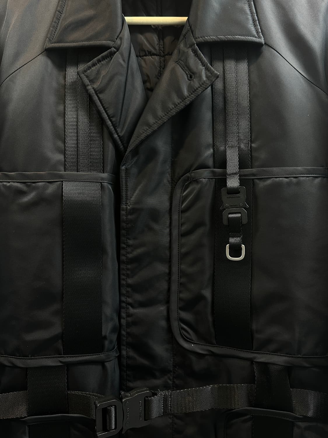 ALYX 1017 9SM 패딩 쉘 코트 블랙 L (민트급) 상품이미지7