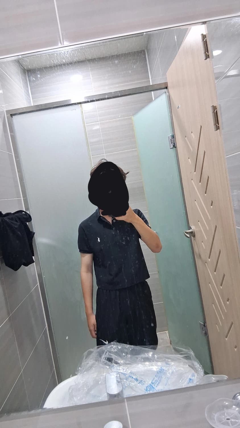 폴로 카라티 크롭티 상품이미지5
