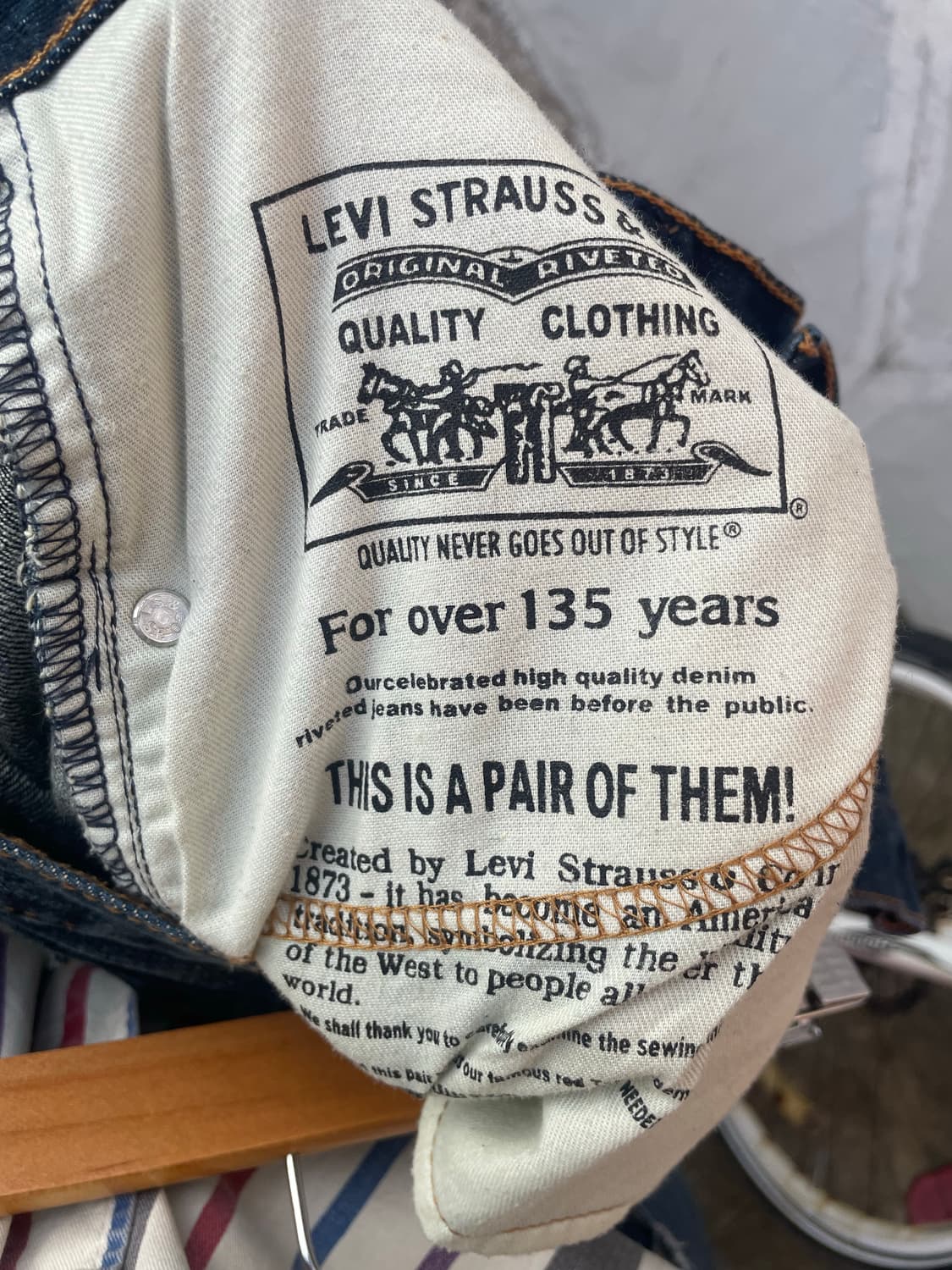 리바이스527 부츠컷 상품이미지8