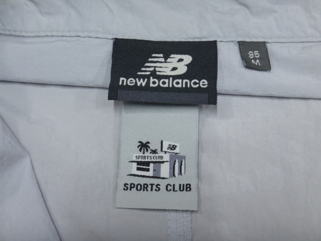 (95) 뉴발란스 남성 배색 반팔 아노락자켓 블루 상품이미지8