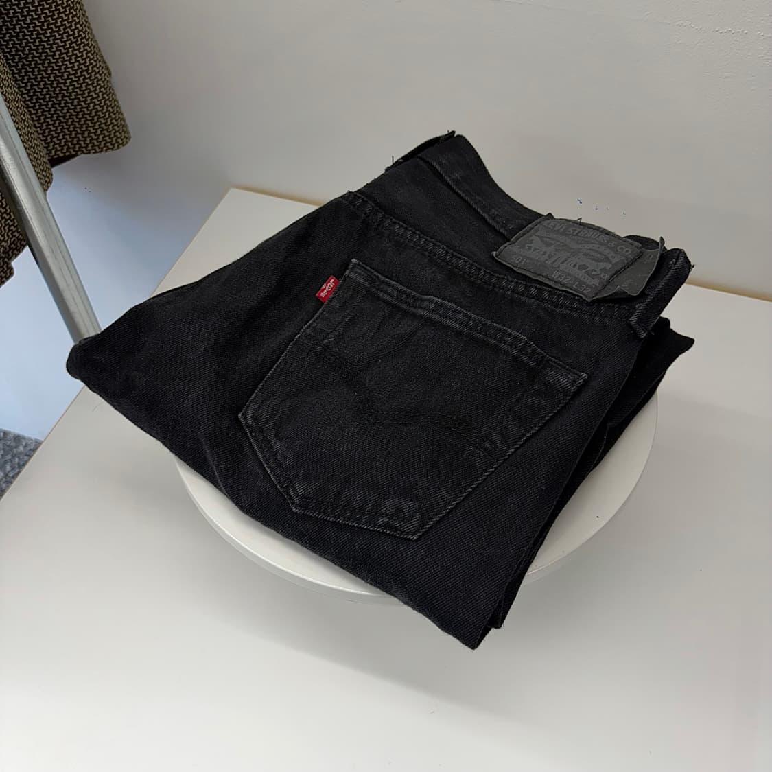 리바이스 501 스트레이트 블랙 진 (32) 상품이미지1