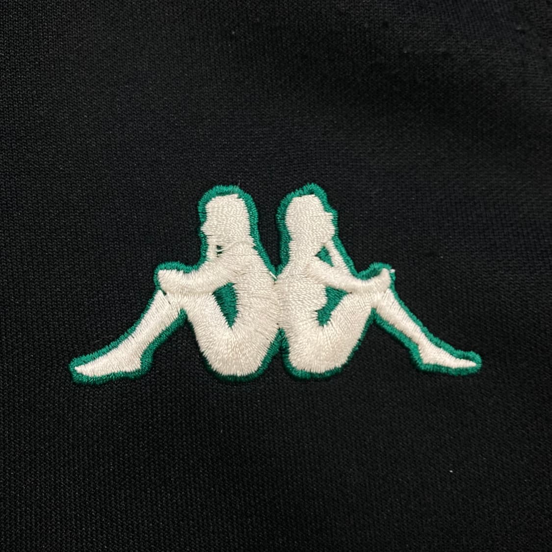 카파 블랙 배색 스펠아웃 트랙 후드 집업 상품이미지3