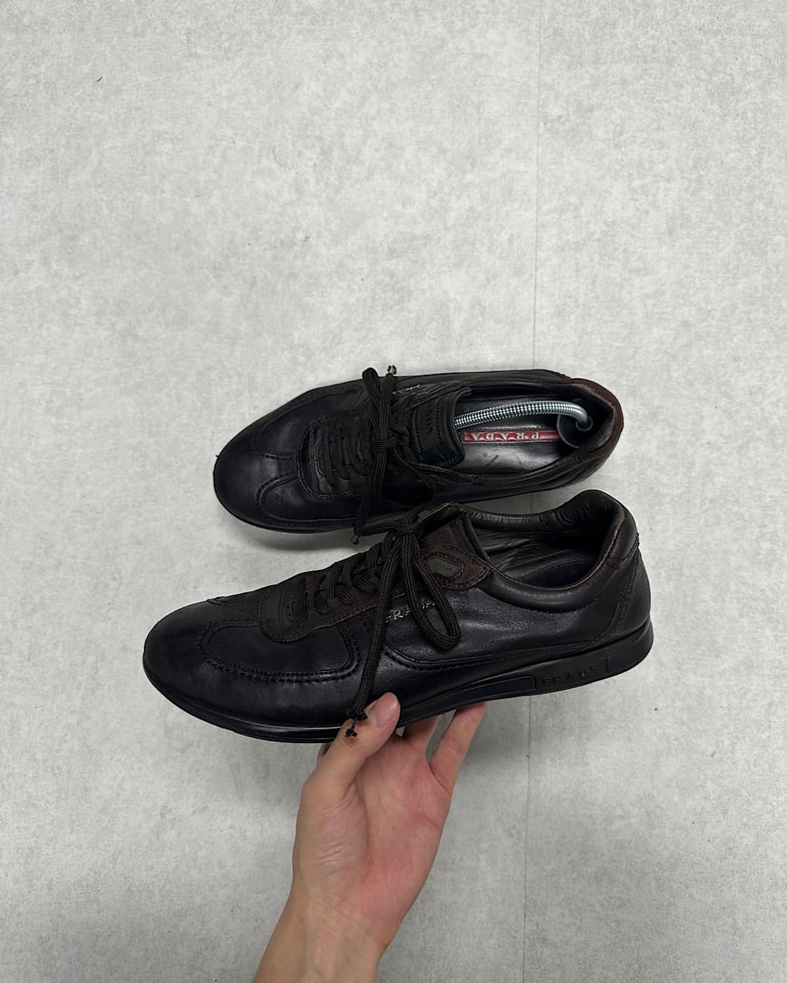 Prada brown learher 상품이미지1