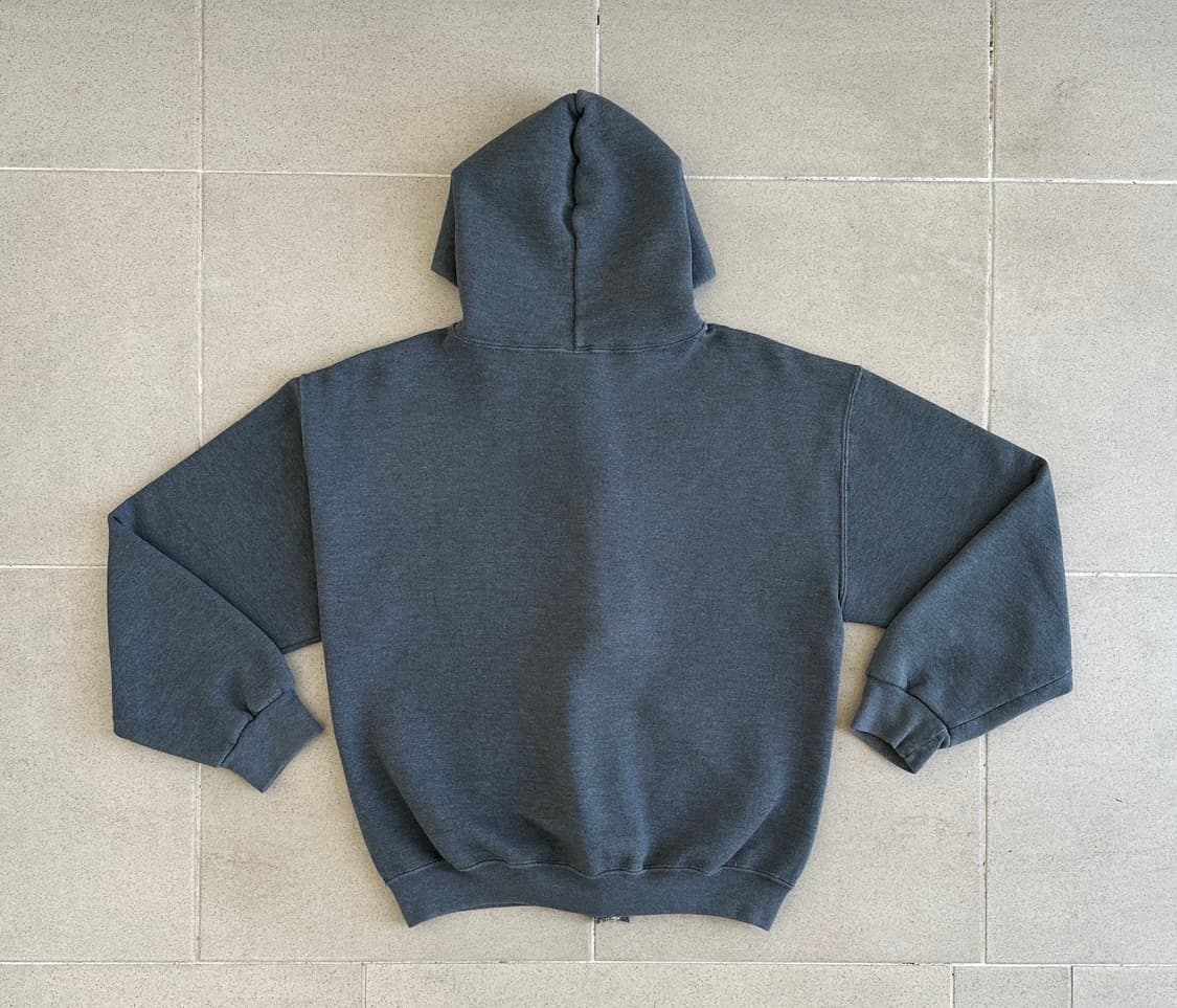 빈티지 러셀 후드집업 다크그레이 M 상품이미지2