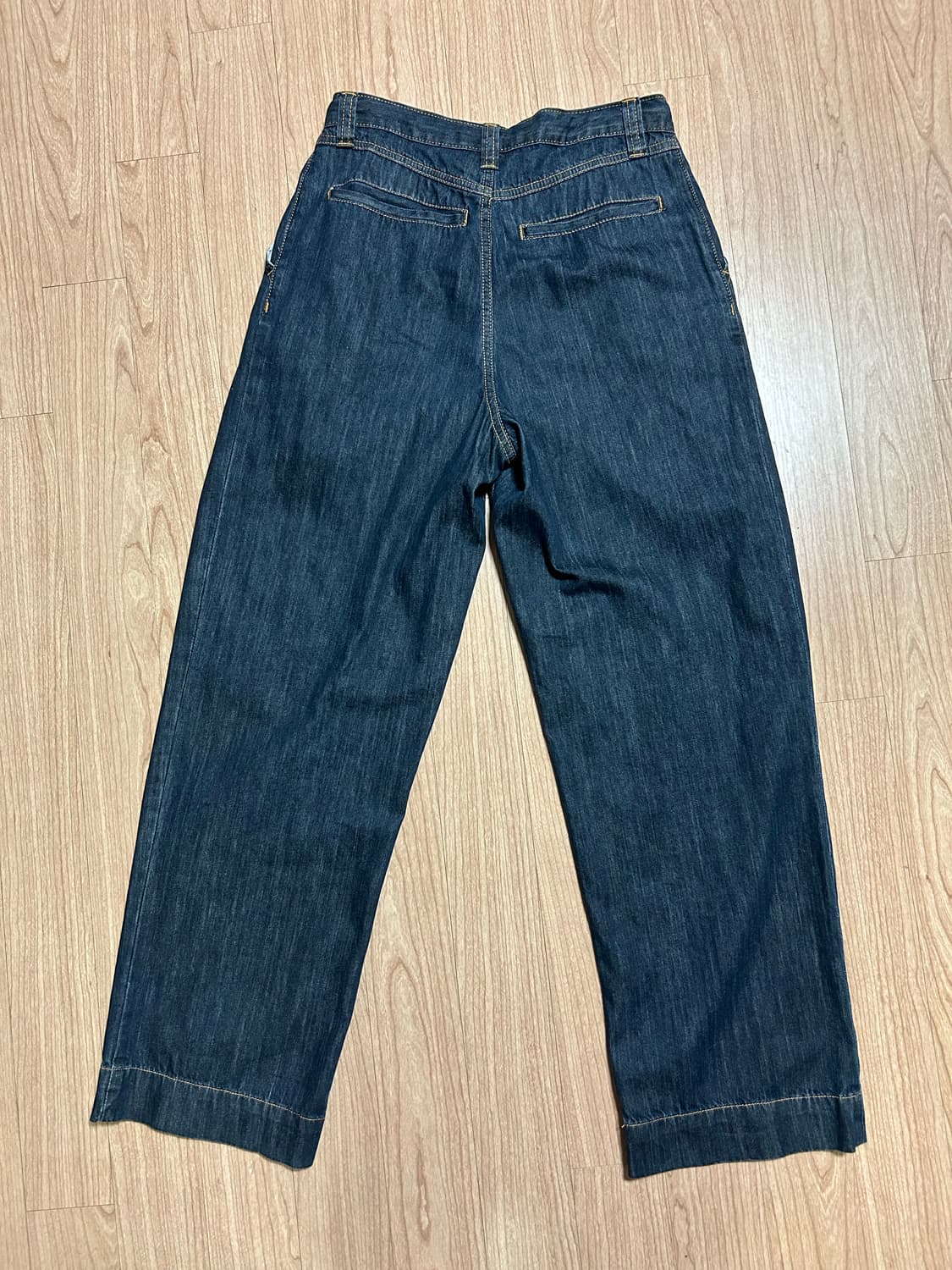 라퍼지스토어 인디고 밴딩 데님팬츠(1size) 셀비지/로우/생지데님/쿠어 상품이미지8