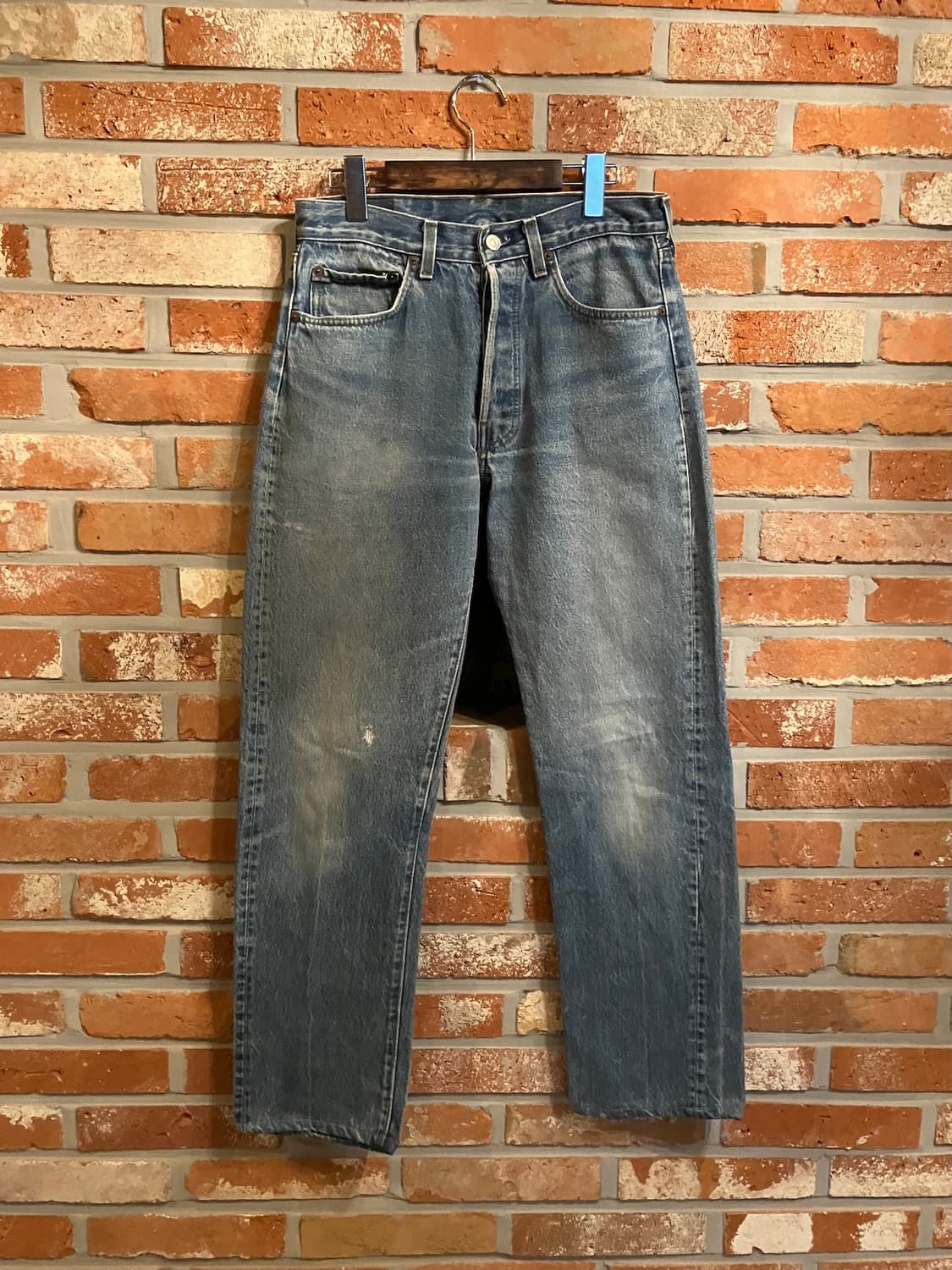 80s USA 빈티지 리바이스 501 이행기 데님 팬츠 상품이미지2