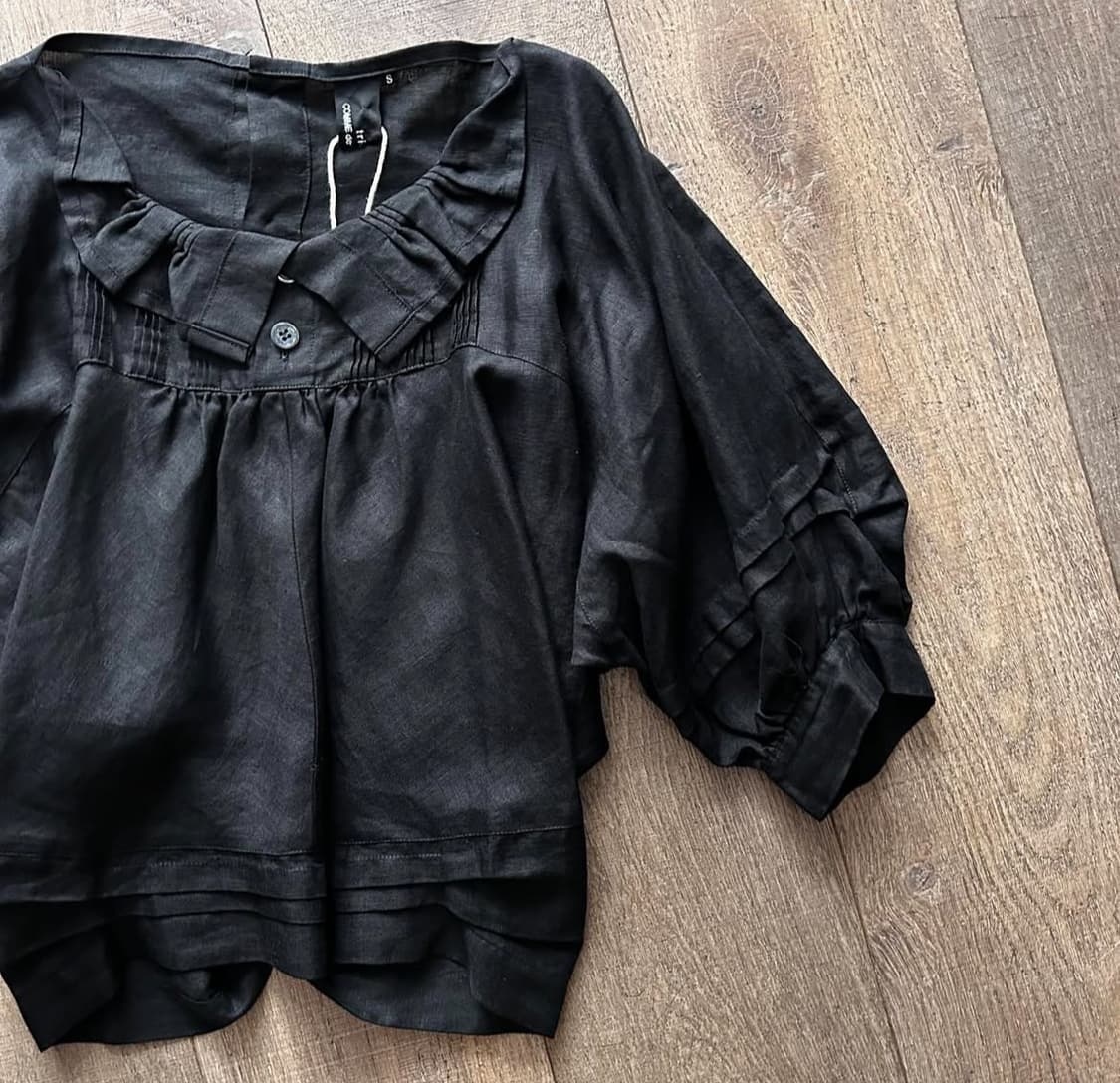 꼼데가르송 트리콧  AD2010 ruffle detail blouse 상품이미지2