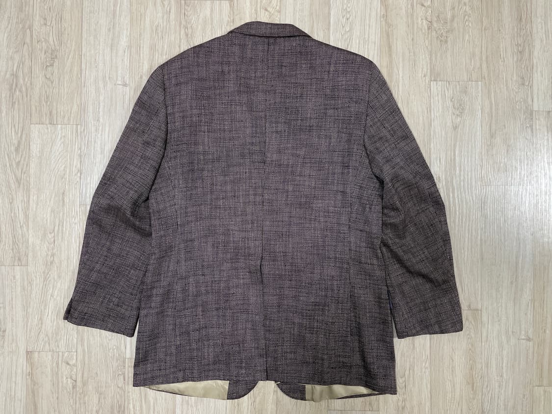 100) 80's 폴로 랄프로렌 체크 울 블레이저(미국제)RRL&LVC 상품이미지2