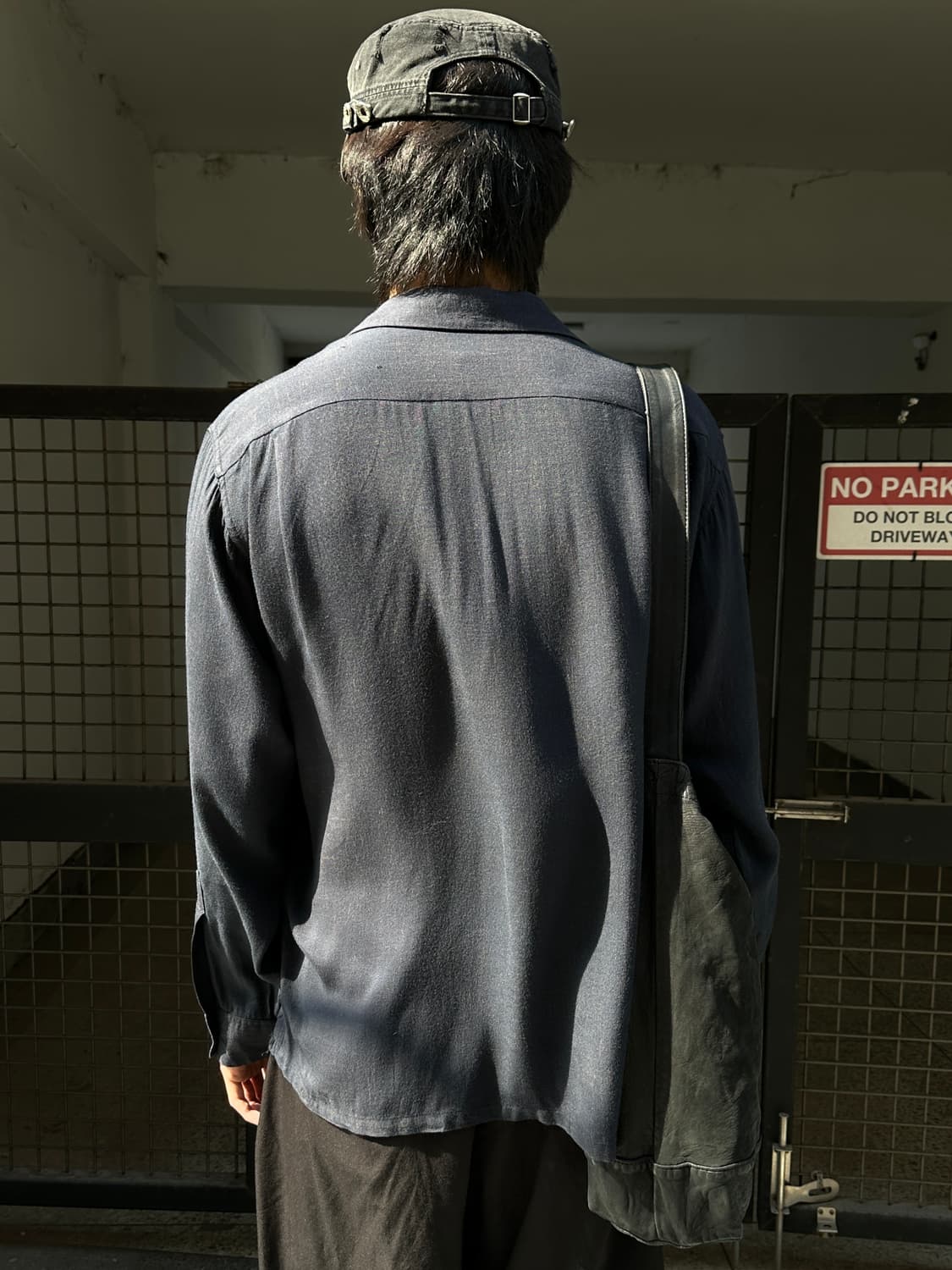 60's 빈티지 레이온 개버딘 셔츠 오버핏 셔츠 상품이미지10