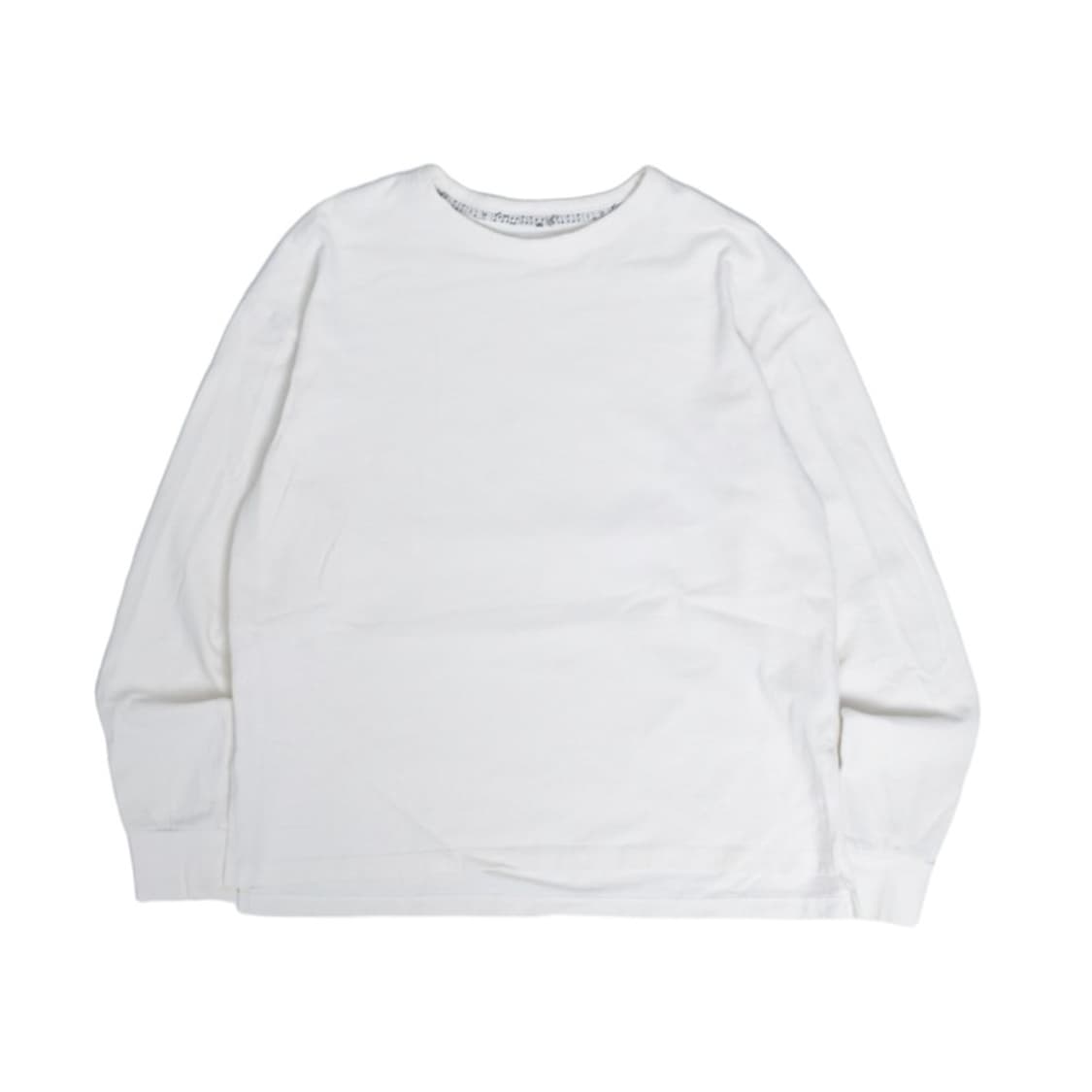 넘버나인 NUMBER NINE 음표 플레인 롱슬리브 트임 긴팔티 N330 상품이미지4