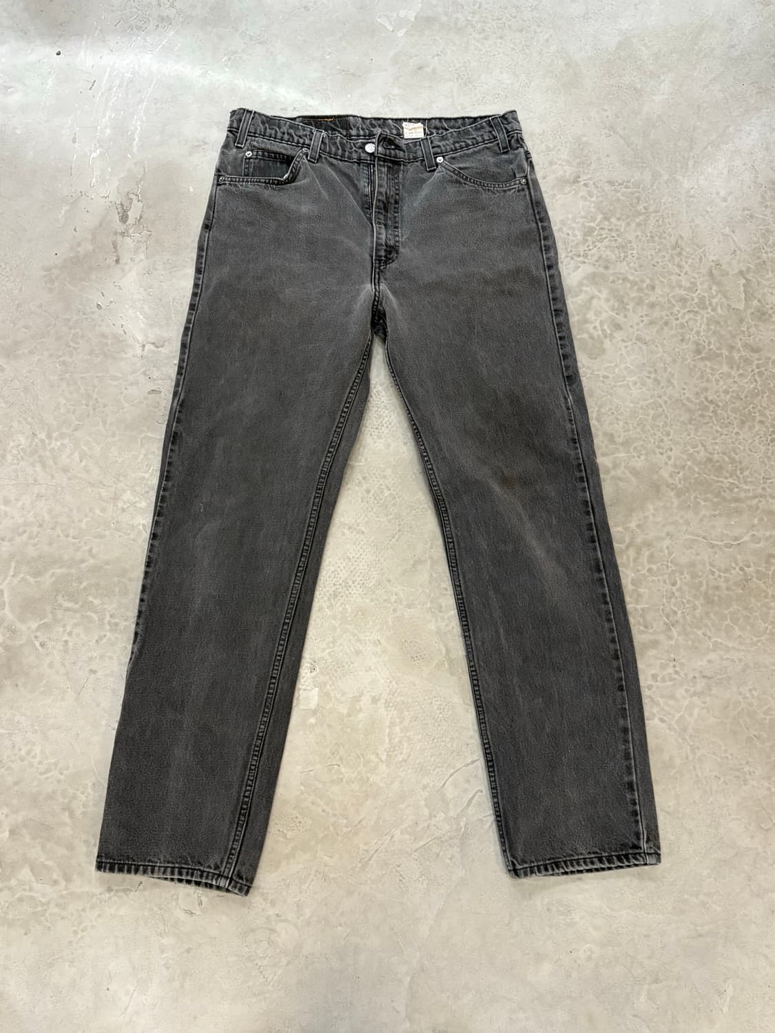 [34] 리바이스 505 오렌지탭 블랙 흑청 상품이미지1