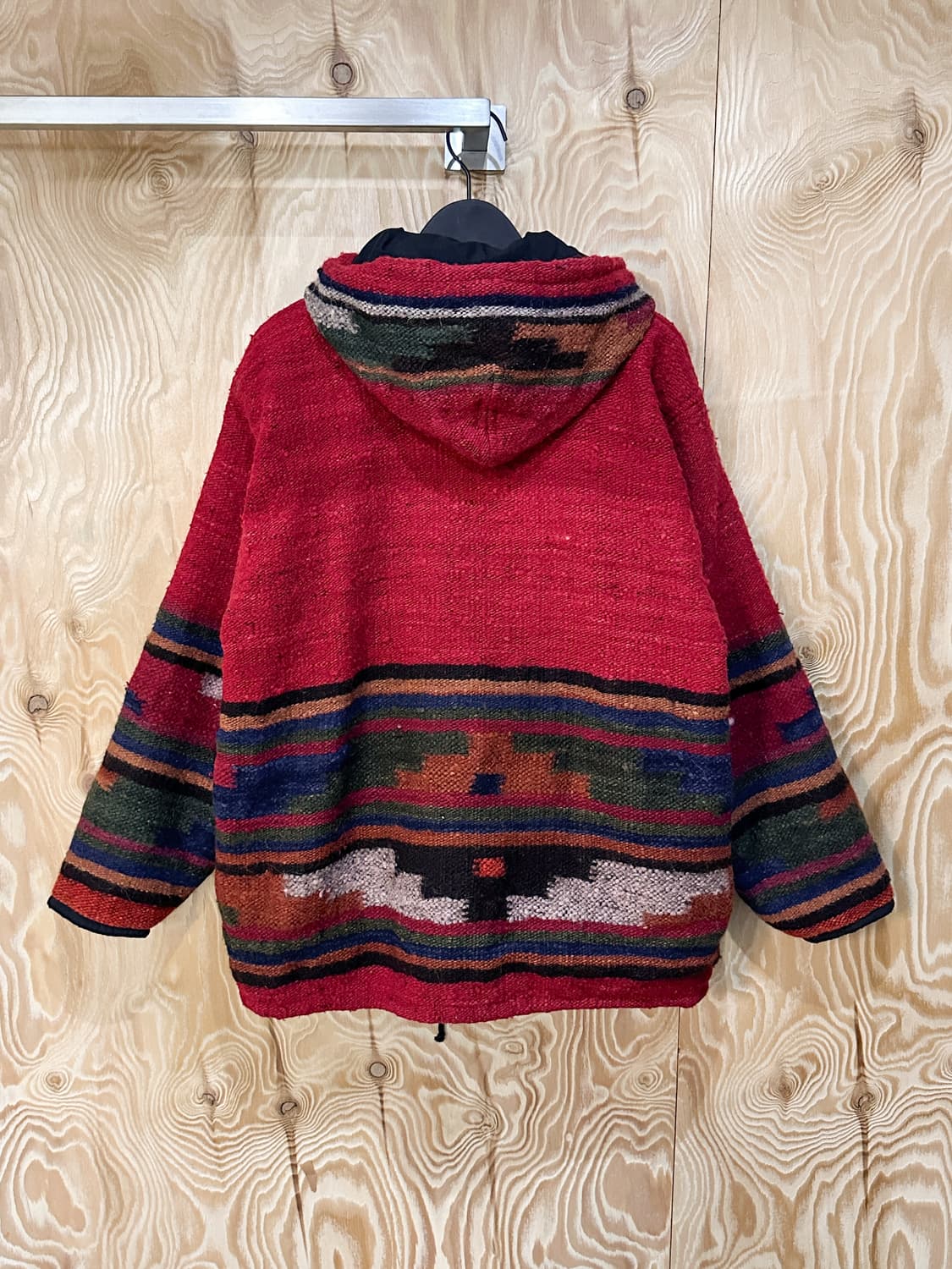 Tela 90’s 네이티브 아메리칸 나바호 울 후드 자켓 상품이미지3