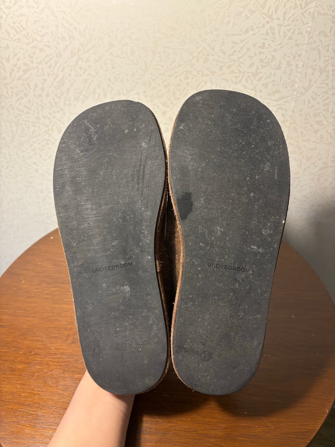 언다이드룸 스웨이드 뮬 상품이미지4