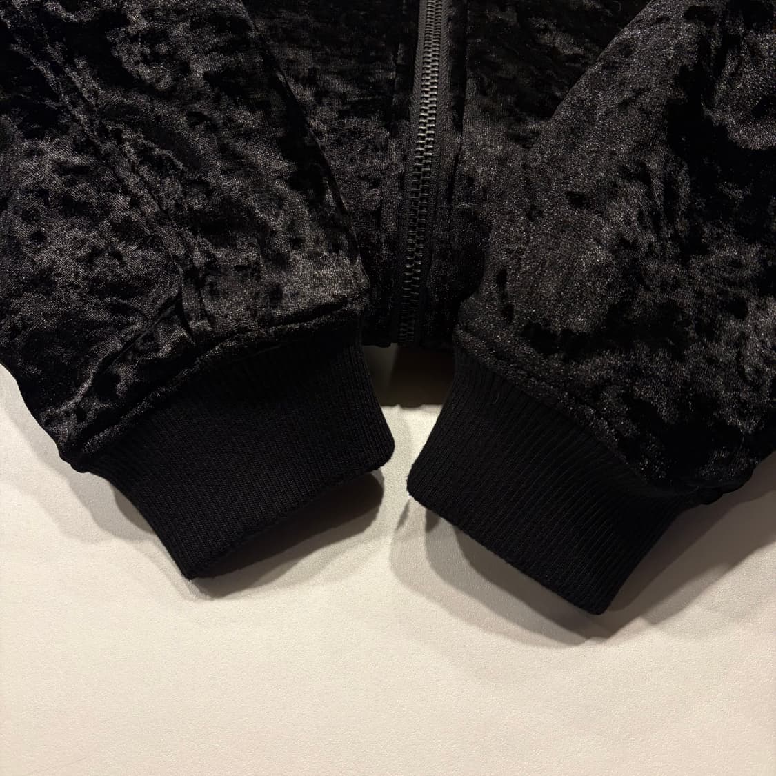 [95] EVISU 에비수 벨벳 블랙 봄버 자켓 C65 상품이미지7