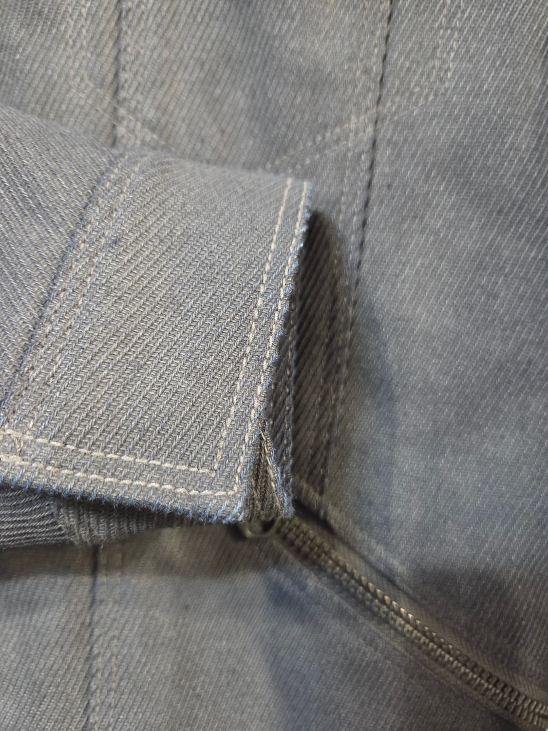 G-Star 로우 블랙 데님 쉐르파 자켓(S)택없음 상품이미지4