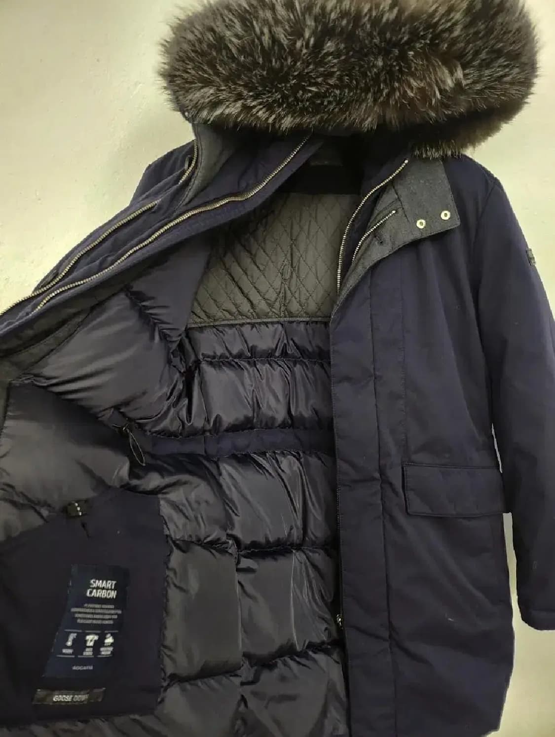 상태좋은 로가디스 헤비다운 구스다운 여우털 상품이미지6