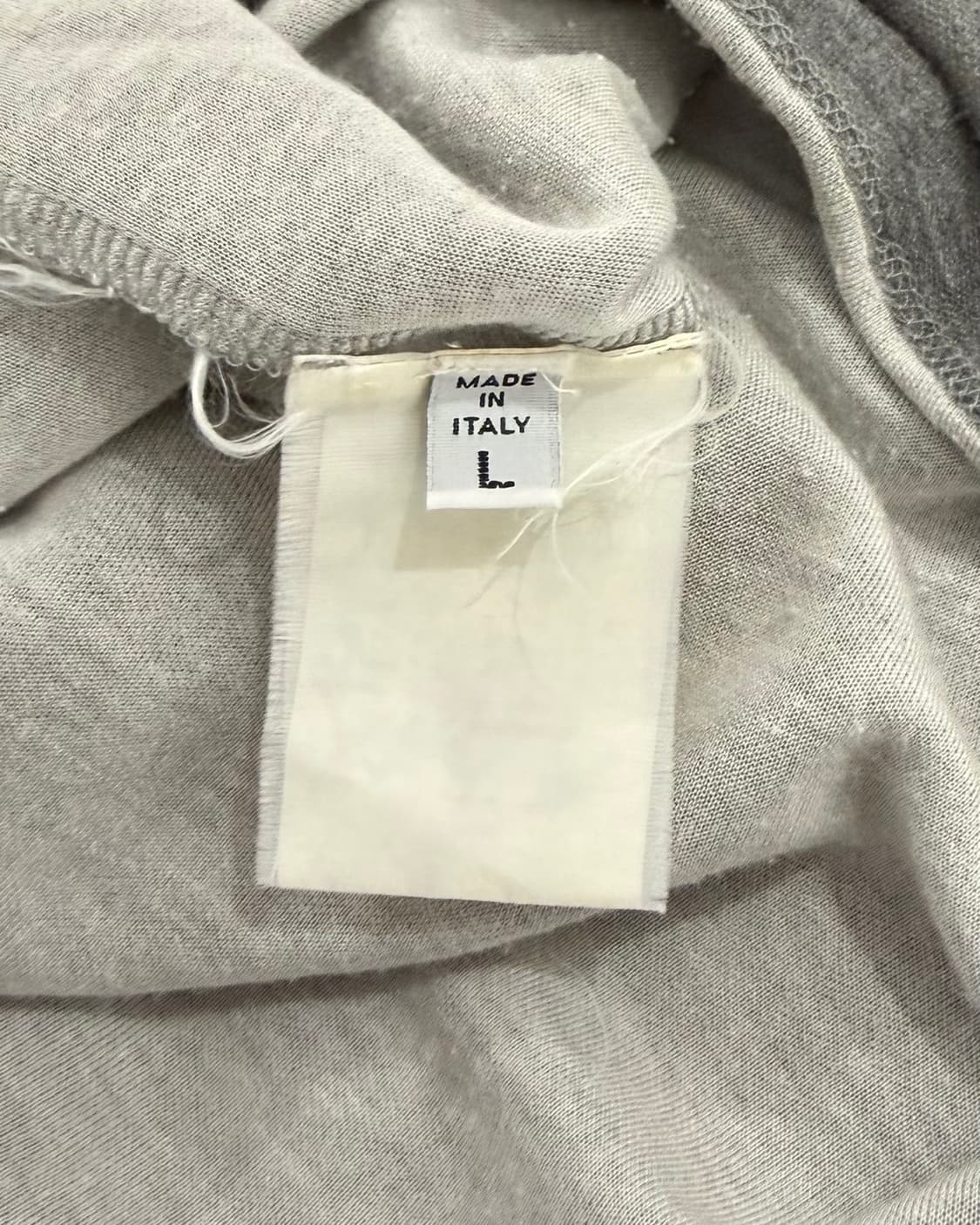 메종 마르지엘라 그레이 보트넥 롱슬리브 티셔츠 상품이미지8