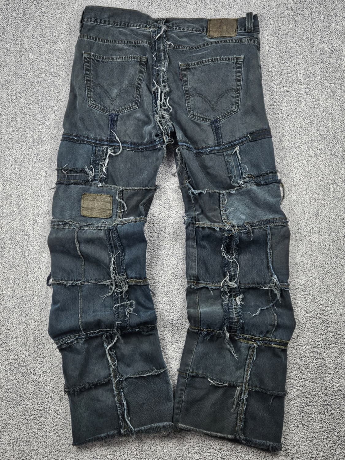 리바이스 리메이크 패치워크 커스텀 데님 팬츠 ( 36" ) / 10350 상품이미지4